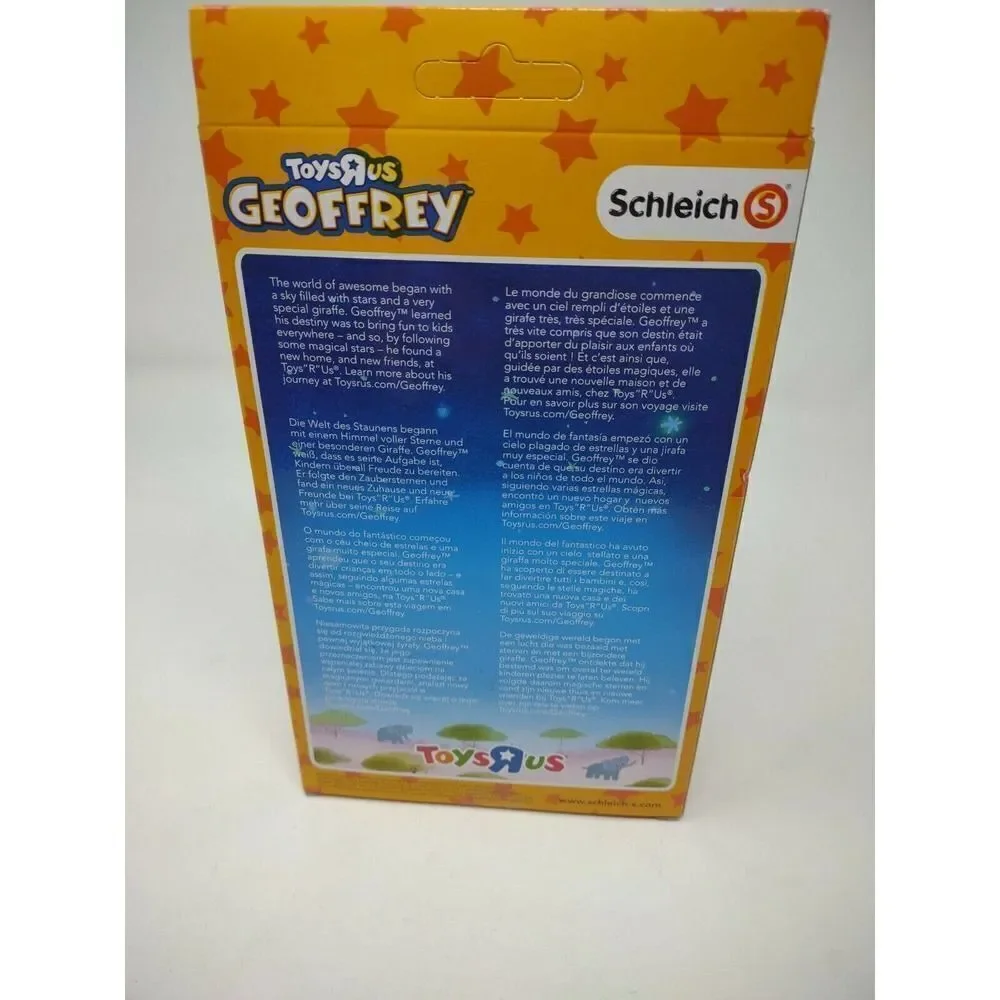 Toys “R” Us - Mascot Geoffrey the Giraffe 6” Vinyl Figure Schleich Hand Painted